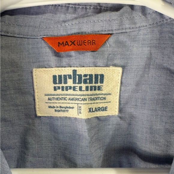 🦩5/$30🦩 Boys XLarge Denim Colour Dress Shirt - Picture 4 of 4